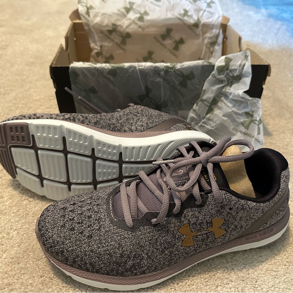 Brand new with box under armour charged impulse sneakers